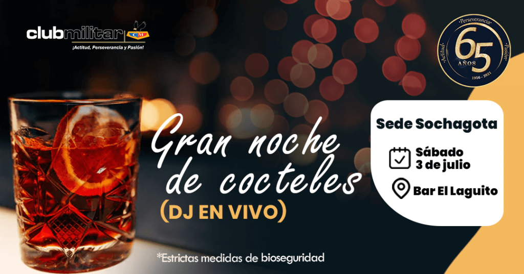 Noche De Cocteles En La Sede Sochagota Club Militar