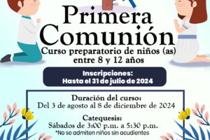 Inscripciones Primeras Comuniones