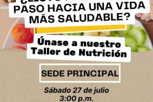 Taller de salud y nutrición