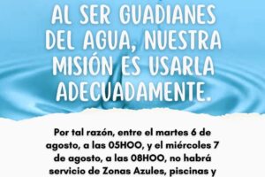 Preservemos nuestro recurso vital: el agua