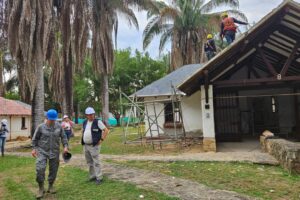 Avance de las obras en la Sede Las Mercedes